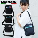 ショルダーバッグ メンズ レディース 斜めがけ かっこいい Bianchi ビアンキ ショルダー LBPM04 小さめ サコッシュ ミニショルダー