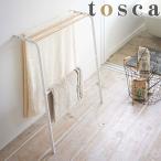 バスタオル ハンガー トスカ tosca 立て掛け タオル掛け バスタオルハンガー スリム ランドリー ハンガーラック タオルハンガー おしゃれ 木製 洗濯用品 収納