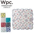 ハンカチタオル ハンカチ タオルハンカチ Wpc. HANDKERCHIEF スカラップ レディース H01 ミニタオル タオル 花 北欧