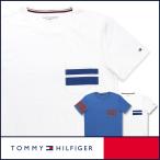 TOMMY HILFIGER トミーヒルフィガー Tシャツ クルーネック 半袖 ストライプ メンズ ポイント10倍