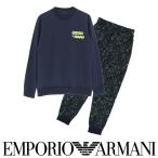 50%OFF エンポリオ アルマーニ 部屋着 上下セット SPARKRING STARS PYJAMAS ストレッチコットン パジャマ 巾着バッグ付き メンズ EMPORIO ARMANI 54095964