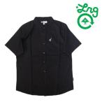 20%OFF エルアールジー LRG 半袖シャツ 無地 黒 47 SS WOVEN L0Q7MSBXXS24