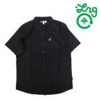 ショッピングLRG エルアールジー LRG 半袖シャツ 無地 黒 47 SS WOVEN L0Q7MSBXXS24