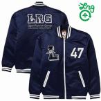 ショッピングLRG 20％OFF エルアールジー LRG ジャケット サテン ボンバー RESIDENT ADVISOR FLEECE BOMBER JACKET