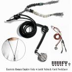 ビビファイ VIVIFY ネックレス シルバー Eastern Roman Empire Coin w/gold Nubuck Cord Necklace