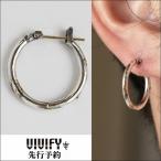 ビビファイ VIVIFY フープピアス 18Kゴールド シンプルK18goldpost Hoop Pierce w/gold 受注生産