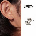 Yahoo! Yahoo!ショッピング(ヤフー ショッピング)ビビファイ VIVIFY スタッズ ピアス シルバーDot Pierce （M）