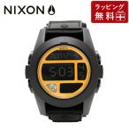 ニクソン 腕時計 国内正規品 防水 NIXON NA4891323-00 NIXON BAJA_ BLACK/STEEL BLUE/NEON ORANGE   メンズ 男性 レディース 女性 プレゼント ギフト