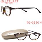 ジルスチュアート JILLSTUART メガネ 05-0820 4 眼鏡 ブラウン×パープル ブランド 伊達メガネ 度付き レディース 女性