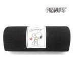  Snoopy очки кейс Cross имеется твердый модель pokopoko вафля серии черный PEANUTS