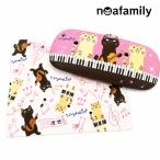  Noah Family nyan pop очки кейс Cross имеется твердый модель кошка 