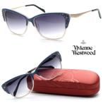 【Vivienne Westwood】ヴィヴィアンウエストウッド サングラス VW-7750 col.NV 【送料無料】【正規品】レディース ブランド おしゃれ ダテメガネ 高級