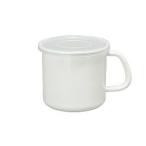 野田琺瑯持ち手付ストッカー丸型Sサ...