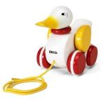 BRIO　ブリオ　プルトイ　BRIOダック　白　30323