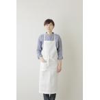 ショッピングリネン フォグリネンワーク リネンフルエプロン ホワイトWHITE