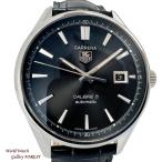 メーカー直販購入時一式完備 タグホイヤー TAG HEUER カレラ キャリバー5 WAR211A-2 メンズ腕時計 中古 自動巻き ブラック文字盤