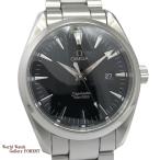 OMEGA オメガ シーマスター アクアテラ 中古 メンズ腕時計 2517 50 クオーツ 黒文字盤 ...