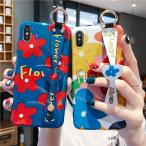 iPhone11ケース花柄艶ありリ...
