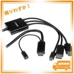 StarTech.com HDMI /DisplayPort /Mini DisplayPort - HDMI 変換アダプタケーブル 2m DPMDPHD2HD