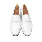 GLENFORD ручная работа натуральная кожа Loafer ma Kei производства закон туфли без застежки джентльмен обувь гладкий koba черный белый 829