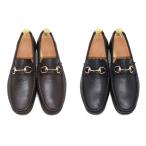 GLENFORD ハンドメイド メンズ 本革 マット ビット ローファー マッケイ製法 スリッポン 紳士靴 革靴 ブラック ダークブラウン 831