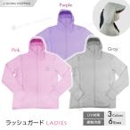  Rush Guard купальный костюм Parker женский Rush Parker UPF50+ UV cut палец дыра есть ультрафиолетовые лучи меры выгоревший на солнце участок предотвращение застежка-молния карман карман смартфон ключ мелкие вещи 
