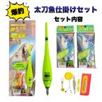 太刀魚仕掛けセット TYPE-N2 N3 LG タチウオ ウキ釣り