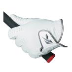 キャスコ タフフィットプラス 日本製人工スエード ゴルフグローブ (右利き)左手用 ホワイト/ブラック ゴルフ用品 当日出荷/送料無料 母の日 父の日