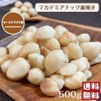 素焼きマカデミアナッツ500g メール便 送料無料 マカダミア ※ご注文から７日前後(土日祝除き)での発送を予定　