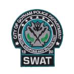 ワッペン アイロン SWAT 警察 アメリカ US エンブレム アップリケ わっぺん アイロンで簡単貼り付け