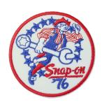 ショッピングワッペン ワッペン アイロン スナップオン Snap on キャラクター デザイン アメカジ アップリケ わっぺんwappen アイロンで簡単貼り付け