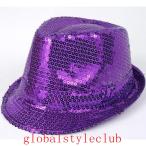 きらきらスパンコールハット帽子パーティ