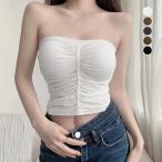  tube top cup имеется non тросик женский весна лето свободный размер 