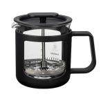 HARIO(ハリオ) カフェプレス・U 耐熱ガラス 実用容量300ml ブラック CPU-2-B