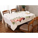 テーブルクロス 長方形A ルドゥーテ レ ローズ ローズブーケ柄 サイズS