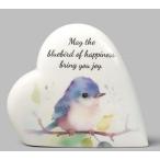  музыкальная шкатулка Heart type Bluebird *ob* - pines... Aoitori 