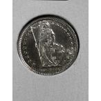 1960 год B Швейцария 1/2 franc серебряная монета 