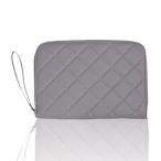 [chamo] 母子手帳ケース 通帳ケース お薬手帳 マルチケース 母子手帳 ケース 通帳 ジャバラ 保険証 母子手帳入れ 2人用 二人分 (Gra