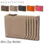ショッピングmini 【並行輸入品】 ボナベンチュラ BONAVENTURA ミニジップ ウォレット Mini Zip Wallet 本革 小さい財布 レディース
