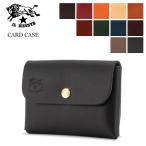 【並行輸入品】 イルビゾンテ Il Bisonte 名刺入れ カードケース C0855 P CARD CASE レザー 革 定期入れ プレゼント キャッシュレス