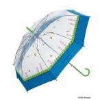 ダブリュピーシー Wpc. 長傘 傘 雨傘 ビニール傘 スーパーマリオブラザーズ 水中ドット ジャンプ式