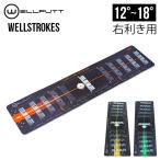 【並行輸入品】 ウェルパット Wellputt パターマット WELLSTROKES 右利き用 ウェルストローク ゴルフ WSTR 12〜15度