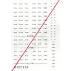 グリーンマックス　M-32025B　近鉄5200系　車両マークインレタ　1枚入