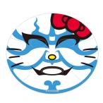  Hello Kitty становится .. лицо упаковка . брать голубой kabuki 1 листов входит Sanrio лицо упаковка становится .. интересный маска 