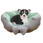  домашнее животное bed зеленый кошка для супер для маленьких собак M размер 45cm×40cm×14cm