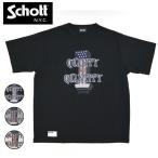 2025SS Schott ショット 782-5134013 S/S T-SHIRT QUALITY OVER QUANITY/クオリティ・オーバー・クオンティティ Tシャツ 半袖Tシャツ