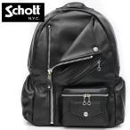 ショッピングワンスター 【schott 神戸正規】 schott ショット [03119055] RIDERS DAY BAG ライダース デイバッグ レザー 牛革 ワンスター ライダースバッグ デイパック DAYPACK