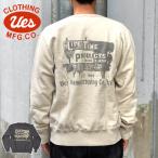 ショッピングミシン 2025秋冬 UES（ウエス） ミシンスウェット [ 702552 ] SEWING MACHINE クルーネック 長袖 裏起毛 トレーナー スウェット ウェス 日本製 ウエスクロージング