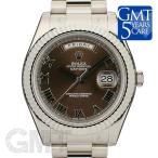 ロレックス デイデイトII Ref.218239 ブラウンローマ　ROLEX　DAY-DATE　
