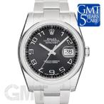 ロレックス デイトジャスト 116200 ブラック コンセントリック アラビア　ROLEX　DATE ...